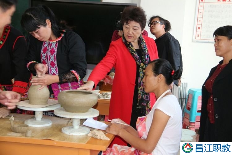 省政协领导莅临昌江县职业教育中心调研(图3)