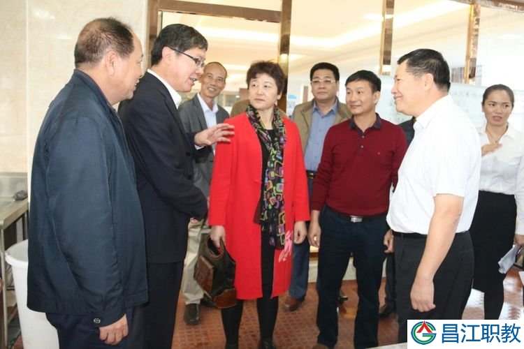 省政协领导莅临昌江县职业教育中心调研(图7)
