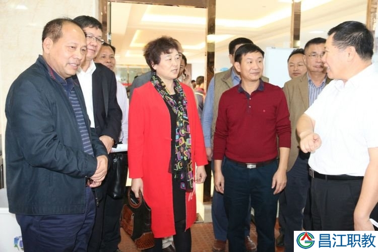 省政协领导莅临昌江县职业教育中心调研(图6)