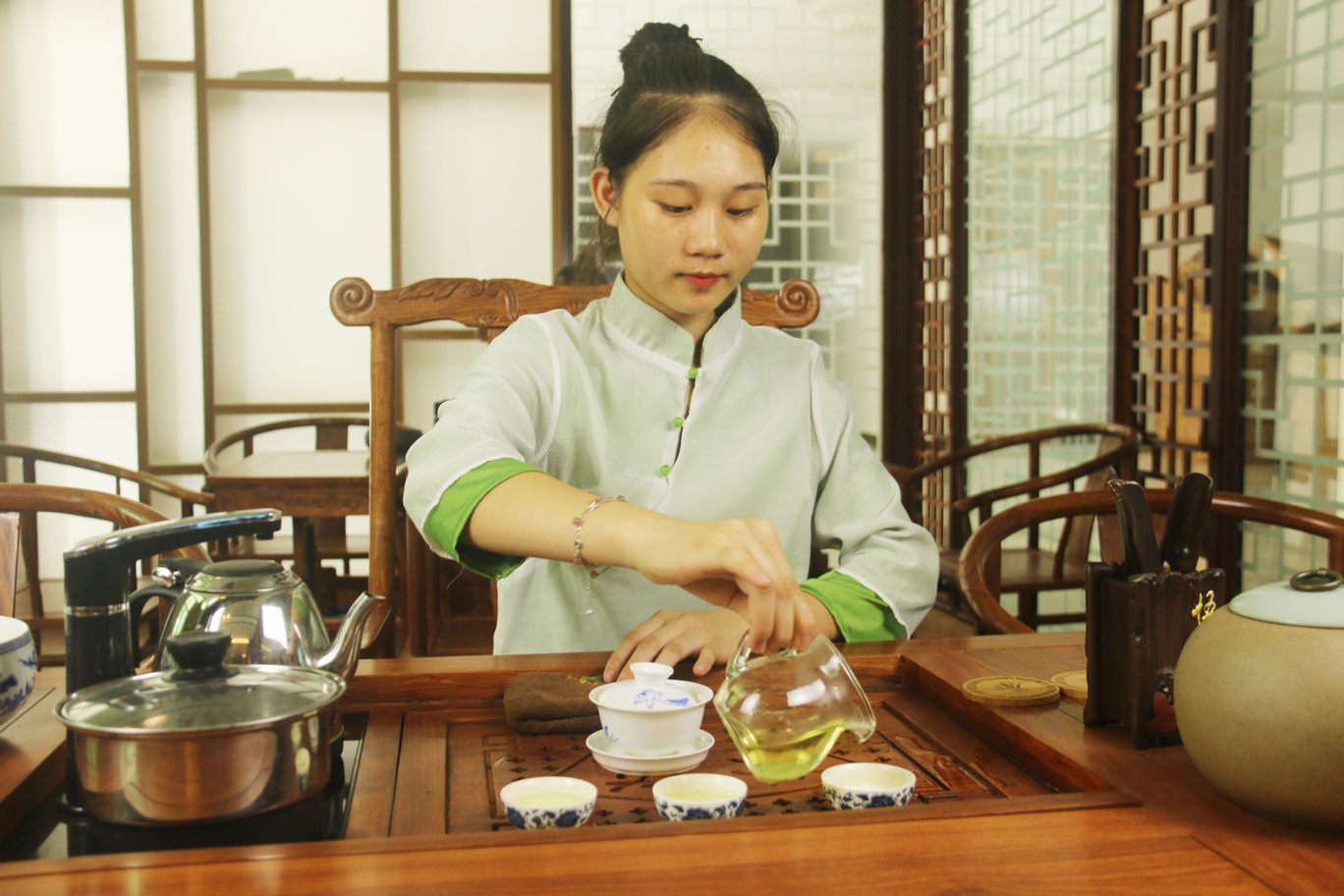 我校学生技艺展示(图4)