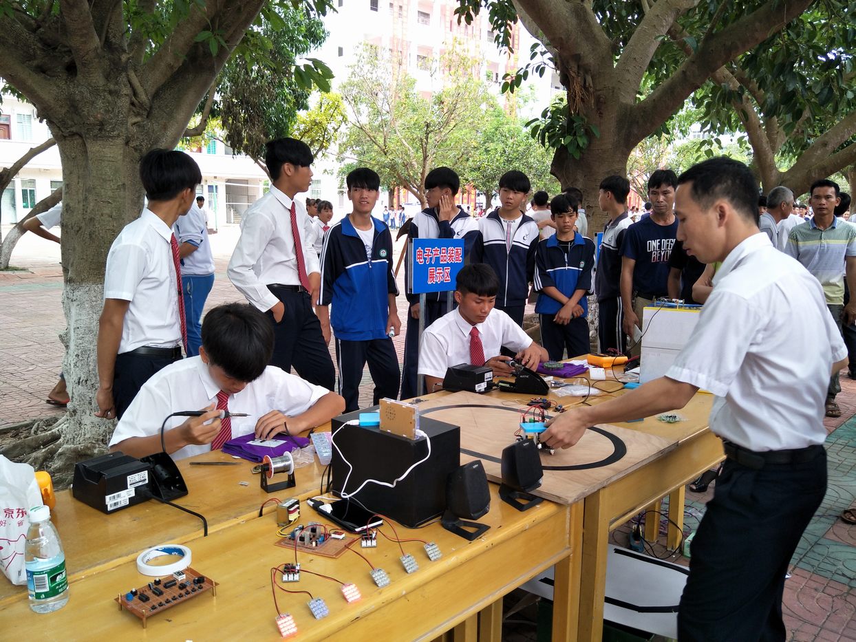 昌江县职业教育中心校园“开放日”(图3)